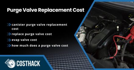 Purge Valve Replacement Cost [Parts & Labor]