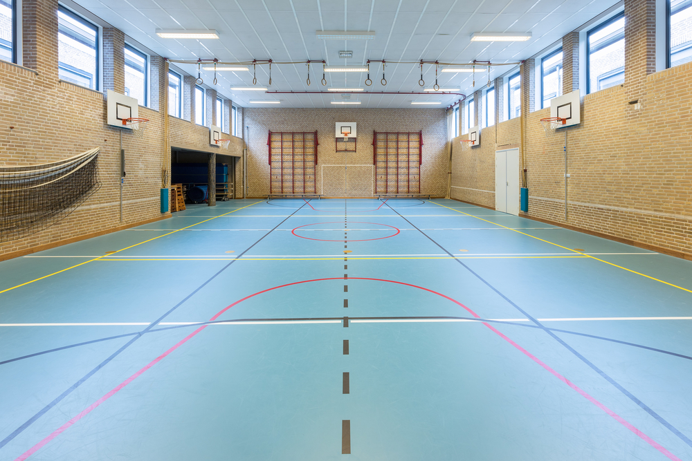 Interior,Dutch,Gymnasium,For,School,Sports