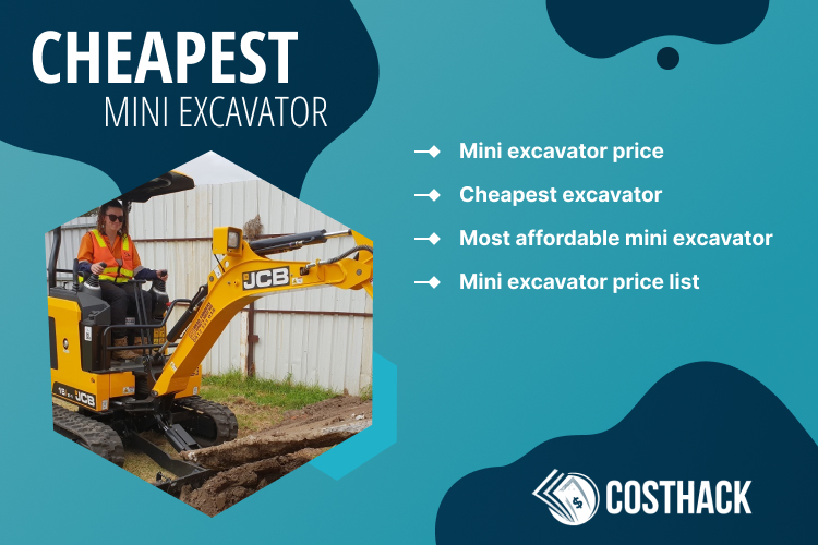 Cheapest Mini Excavators Cost